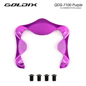 GOLDIX | GOLDIX Durable Pneumatic Crank Cover Sealing Cap For SHIMANO R9200/R8100/R7100/R7000 Single Plate Cycling Components