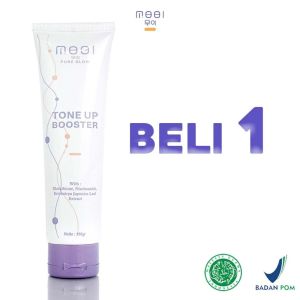 Mooi Pure Glow Tone Up Booster - Lotion Pencerah kulit 100gr BPOM