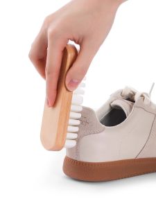 RMAX Suede Shoe Brush & Rubber Cleaning Tool for White Sneakers Soft Bristle Brush for Velvet Surface Shoe Care and Cleaning