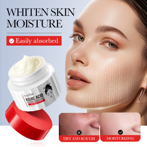 SADOER Kojic Acid Whitening Freckle Removal Cream Moisturizing Brightening Skin Facial Care 50g