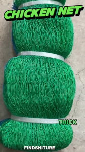【Free rope】100/200 meters Promo Net /Range Net/Chicken Net/Poultry Net/Fishing Net Poultry Net / Farm Net / Safety Net / Gardening / All purpose Net