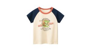 2024 Children T-Shirts Clothes for Girls 100% Cotton Bear Rabbit Flowers Cartoon Kids Girls Short Sleeve Casual Sport Top Tees