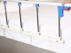 | DF CABLE ที่กั้นเตียง ราวกั้นเตียง ราวพยุงตัว ราวพยุง กันตกเตียง ราวกันตก แบบพับได้ 6 ขั้น ราวจับกันลื่นล้ม ผู้สูงอายุ ผู้ป่วย ราวกั้นเตียง ราวกันตกเตียง ราวกั้นเตียงกันตก พับได้ ที่กั้นเตียงผู้สูงอายุ ราวพยุงตัวลุกจากเตียง#ราวกันตกเตี