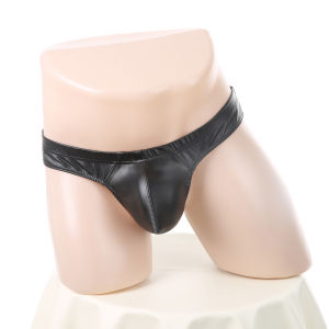 กางเกงในสำหรับผู้ชายชุดชั้นในแบบระบายอากาศผู้ชายตาข่ายโปร่งยกก้นแบบกางเกงชั้นในเอวต่ำกระเป๋ารูปตัวยู