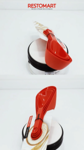 Sendok Takar / Sendok Ukur / 4 Pcs Set Of Stackable Measuring Scoops MAXIM Plastik (1534076)(F9)