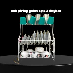 RAK PIRING RPL SUSUN 3/RAK KAWAT/RAK GELAS