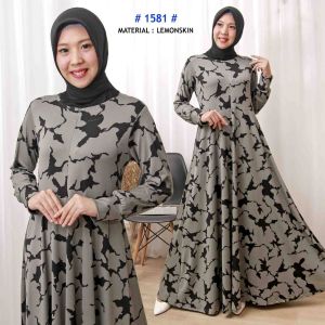 Gamis Jersey Lemonskin 1581