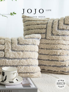 Modern Simple Luxury Pillowcase Sofa Cushion Cover Feitan Jios Life PD Square Shape Home Decor Polyester Material
