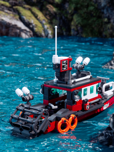 Đồ Chơi Lắp Ráp Thuyền Cứu Hỏa Unis Model King Giáo Dục Cho Trẻ Em Đồ Chơi Mô Hình Thuyền Cứu Hỏa Lắp Ráp Đồ Trang Trí Đồ Chơi Giáo Dục