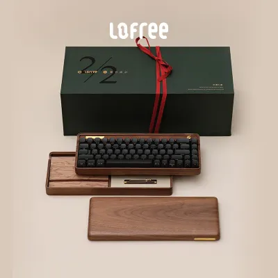 LOFREE | คีย์บอร์ดกลไกไม้ไร้สาย Bluetooth ของขวัญ