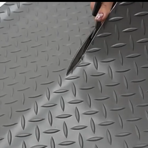 Anti-Slip Rubber Matting/Flooring(W-1.2m/1.5cm×L-10m) extra long DIY Tailoring Multipurpose Waterproof mildew resistant for Toilet bathroom Kitchen Corridor swimming pool Anti Slip Mat