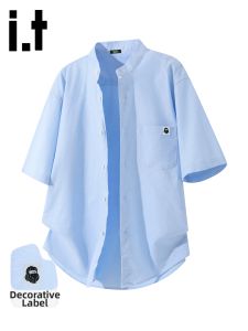 FINGERCROXX | Collared Short Sleeve Shirt