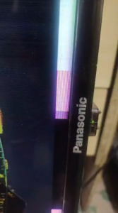 (2190) Panasonic TH-40G300K Mainboard LVDS Ribbon Button. Used TV Spare Part.