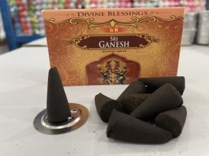 กำยาน พิฆเนศ/ดอกไม้รวม กำยานอินเดีย, กำยานหอม ของแท้, จากอิเดีย ไหว้บูชา, กลิ่นหอม, สินค้าพร้อมส่ง