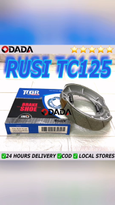 ODADA TTGR Motorcycle Brake Shoes Sets Front / Rear For : RUSI TC125/TC150/TC175