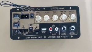 Amplifier Board Audio Bluetooth Super Bass USB Radio TF DIY Subwoofer 10 inch Power Audio Sound System Ampli Mini 12volt Murah  AC 220V 12V 24V