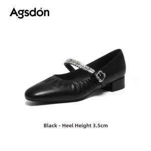 Agsdon | Mary Jane Summer Easy Slip-On Casual Driving Shoes