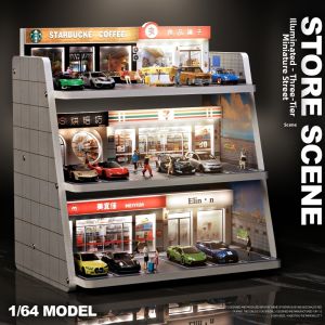 Car Model Display Garage 3-Year-Old Boys Toy