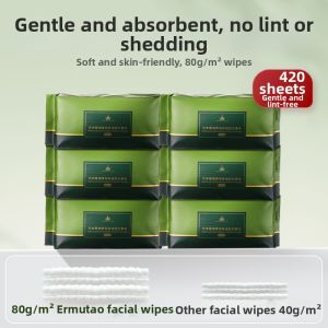 AMORTALS | Disposable Bulk Packaging Draw-up Face Towels 6 Packs