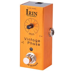 IRIN | IRIN Vintage Phase Electric Guitar Effect Pedal Cam Mờ Kim Loại Hộp Ngoài Phaser Hiệu Ứng Âm Thanh Bàn Đạp Phụ Kiện Dành Cho Người Chơi Guitar