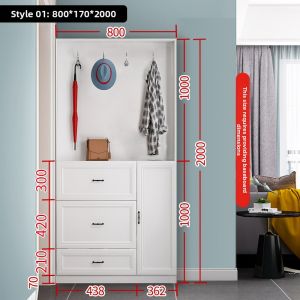 HANYUAN | Space-saving Entryway Shoe Storage Bench