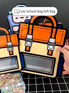 Cartoon Gift Bag Handbag Cute Packing Bag Birthday Gift Bag Childrens Day Gift Packaging Food Bag