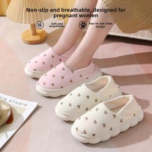 Pregnant Women Postpartum Non-slip Soft Bottom Indoor Slippers