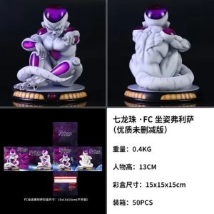 Bandai | Anime Dragon Ball Z Frieza Sitting Position Action Figure PVC Desk Car Ornament Collection Model Doll Toys Gift