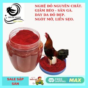 Nghệ Đỏ Cao Cấp Cho Gà Đá 200g  Bột Nghệ sài gòn chất lượng