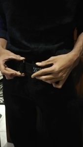 IKAT PINGGANG PRIA TALI SABUK NYLON CANVAS GESPER KEPALA MODEL JARUM MEN BELT FASHION B2