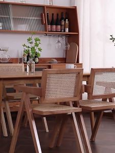 Musisen chair เก้าอี้ทานอาหาร เก้าอี้หวาย เก้าอี้นั่งเล่น มี 3 แบบให้เลือก เก้าอี้ไม้หวาย เก้าอี้ไม้หวาย ราคา - Lazada