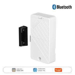 MOES | MOES Smart Tuya Bluetooth Cabinet Drawer Lock App Remote Control Keyless IC Card Unlock Monitoring Used for Locker Wood Door
