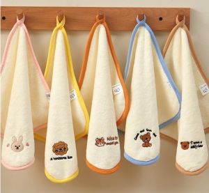 Ultra Soft Super Absorbent Quick Drying No Shed Baby Face Towel