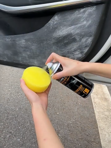 450ml Plastic Restorer Spray Car Rubber Refurbishment Coating Agent Pengilap Plastik Dashboard Bumper Tyre Shine