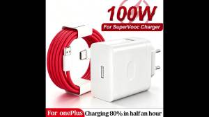 Sạc Nhanh Supervooc 100W Cho OnePlus 15 13 12 11 10T Nord 5 4 CE5 Ace 6T 5 Pro Kèm Cáp Dữ Liệu Adapter EU/US