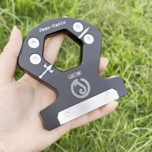 Jean Carlo | JC-12 Golf Putter Head CNC Milled Mallet Putter Head with Adjustable Weights Stainless Steel Face with Headcover Golf Club