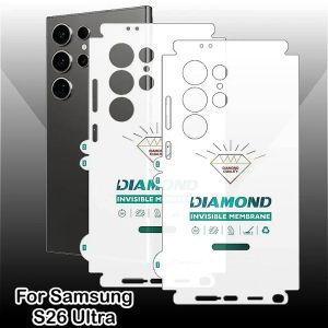 2PCS Soft HD Clear Matte Back Rear Sides Full Cover Hydrogel Film for Samsung Galaxy S26 Ultra S25 S24 Plus Screen TPU Protector