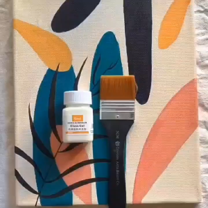 250ml Medium Matt Varnish / Matte Varnish For Acrylic / Campuran Cat Acrilic