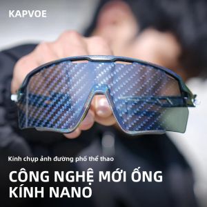 Kính Thể Thao KAPVOE Nano Lenses Chống Tia UV400 Dành Cho Nam Và Nữ Dùng Cho Xe Đạp Đường Trường Xe Đạp Leo Núi Đi Bộ Đường Dài