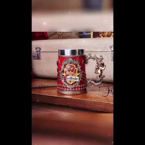 แฮร์รี่พอตเตอร์แก้วสแตนเลสความจุขนาดใหญ่ 3D แก้วเบียร์สไตล์ย้อนยุคที่มีมูลค่าสูงแกะสลักสามมิติ