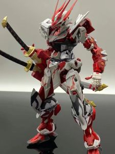 Gundam HG Mobile Suit Unicorn Red Heretic Assault Freedom Original Gouz Model Kit Toy Assembly Robot Collectible Figure
