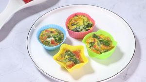 【PH Local】10pcs Silicon Cupcake Puto Molder Set Plastic Puto Muffin Cups Baking Mold Multiple Shape