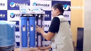 Combo 3 Lõi Lọc Nước Karofi 123 Máy Bán Công Nghiệp 20 Inch - Hàng Chính Hãng
