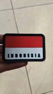 REISE TACTICAL TERMURAH!!! PATCH RUBBER KARET BENDERA MERAH PUTIH