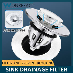Shower Room Metal Strainer Sinks Basin Drainer Deodorant Sink plugging Plug Sink Stopper Replacement Accessories Sink Stopper Basin Strainer Bath Stopper