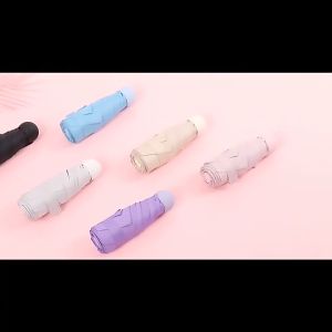 Payung Lipat Saku Mini PLS01 Anti Air Free Kapsul Payung Candy Folding Umbrella UV Protection