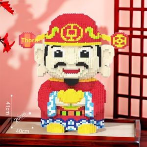 HECAN | Intellectual Development Chinese Cultural Style Building Blocks