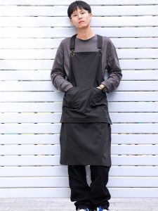 Váy Bảo Hộ Lao Động Phong Cách Hàn Quốc Logo in Chữ Chuyên Nghiệp Cho Nhà Hàng Váy Bảo Hộ Lao Động Chống Thấm Nước Cho Nữ