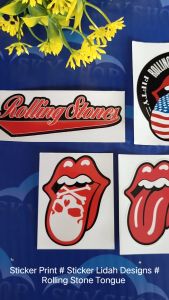 Stiker Lidah Designs#Rolling Stone Tongue#StickerRollingstone