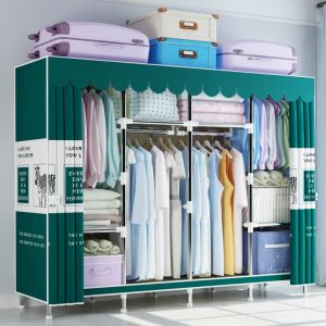 Durable Home Bedroom Fabric Wardrobe